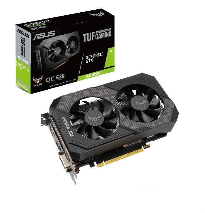 Видеокарта ASUS, TUF GeForce GTX 1660 SUPER Gaming OC 1815MHz PCI-E 3.0 6144MB 14002MHz 192 bit DVI HDMI DisplayPort HDCP TUF-GTX1660S-O6G-GAMING
Видеокарта ASUS, TUF GeForce GTX 1660 SUPER Gaming OC 1815MHz PCI-E 3.0 6144MB 14002MHz 192 bit DVI HDMI DisplayPort HDCP TUF-GTX1660S-O6G-GAMING