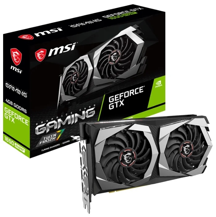 Видеокарта MSI, GeForce GTX 1650 Super GAMING 1725MHz PCI-E 3.0 4096MB 12000MHz 128 bit HDMI 3xDisplayPort HDCP GTX1650SUPERGAMING
Видеокарта MSI, GeForce GTX 1650 Super GAMING 1725MHz PCI-E 3.0 4096MB 12000MHz 128 bit HDMI 3xDisplayPort HDCP GTX1650SUPERGAMING