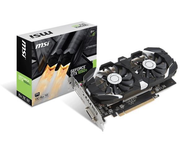 Видеокарта MSI, GeForce GTX 1050Ti 4GT OC 1455Mhz PCI-E 3.0 4096Mb 7000Mhz 128 bit DVI HDMI DisplayPort
Видеокарта MSI, GeForce GTX 1050Ti 4GT OC 1455Mhz PCI-E 3.0 4096Mb 7000Mhz 128 bit DVI HDMI DisplayPort