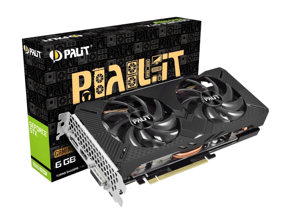 Видеокарта Palit, GeForce GTX 1660 Super GAMING PRO OC 6G 1830MHz PCI-E 3.0 6144MB 14002MHz 192 bit DVI HDMI DisplayPort NE6166SS18J9-1160A
Видеокарта Palit, GeForce GTX 1660 Super GAMING PRO OC 6G 1830MHz PCI-E 3.0 6144MB 14002MHz 192 bit DVI HDMI DisplayPort NE6166SS18J9-1160A