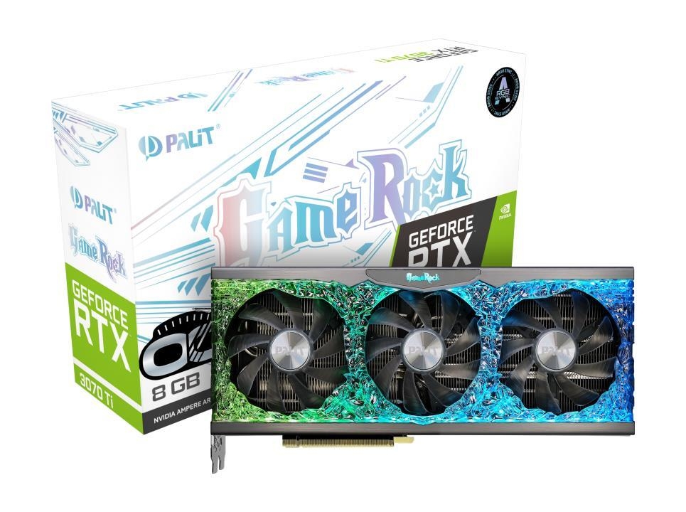 Видеокарта Palit, GeForce RTX 3070Ti GameRock OC 8G 1845MHz PCI-E 4.0 8192MB 19000MHz 256 bit HDMI DPx3 NED307TT19P2-1047G
Видеокарта Palit, GeForce RTX 3070Ti GameRock OC 8G 1845MHz PCI-E 4.0 8192MB 19000MHz 256 bit HDMI DPx3 NED307TT19P2-1047G