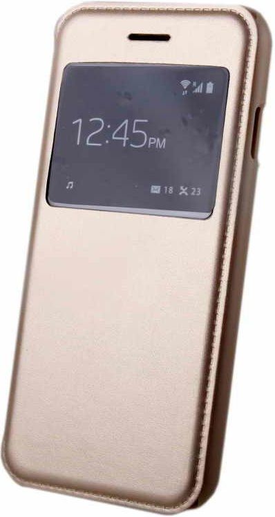 Чехол-книжка S View Cover с окошком для Samsung Galaxy A7 (2016) SM-A710F (gold)
Чехол-книжка S View Cover с окошком для Samsung Galaxy A7 (2016) SM-A710F (gold)