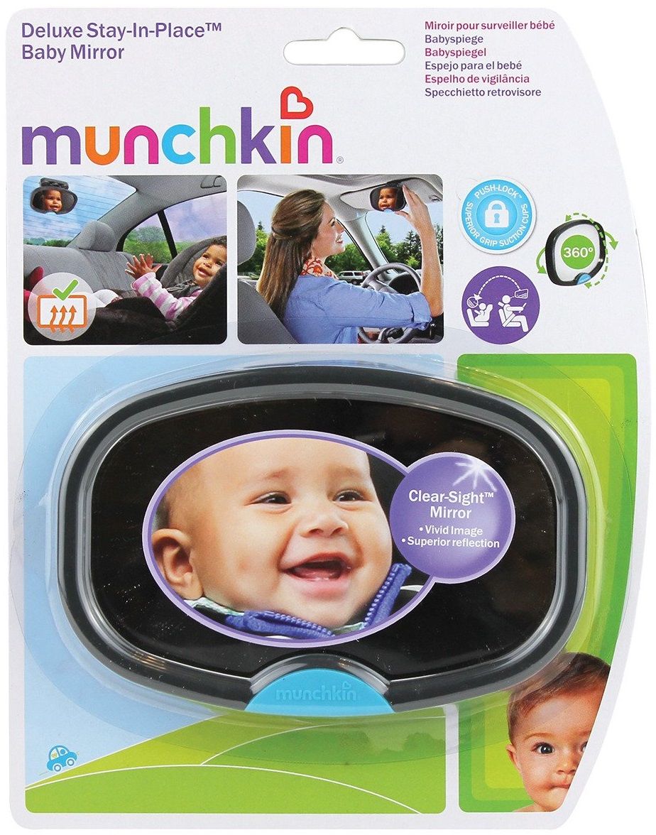 Munchkin Зеркало контроля за ребёнком в автомобиле Baby Mega Mirror