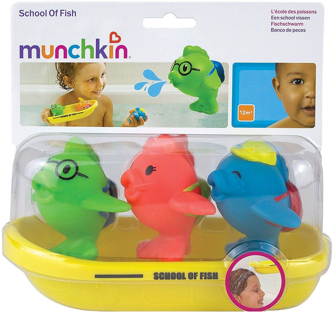 Munchkin Игровой набор для ванной "Школа рыбок"