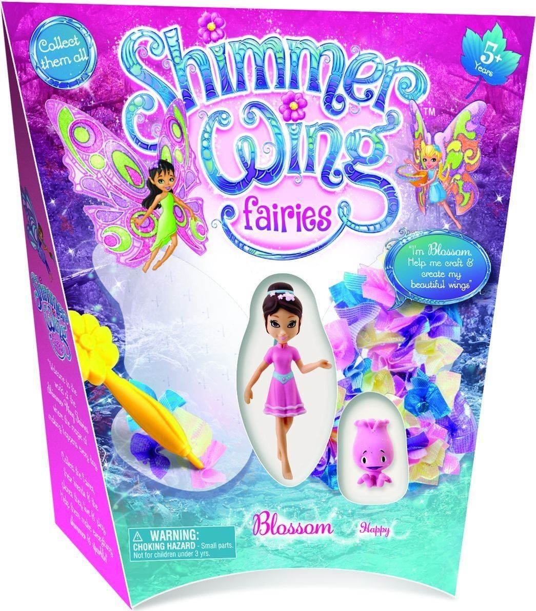 Shimmer Wing Игровой набор с мини-куклой "Фея Букетик"