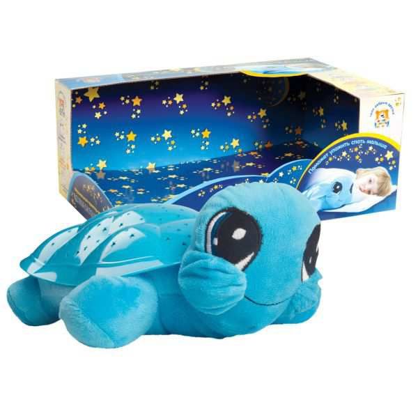 Мульти-Пульти Мягкая игрушка "Волшебная Черепаха", проектор-ночничок