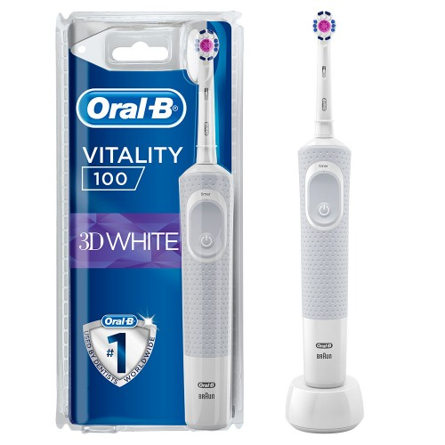 Oral-B Электрическая зубная щетка Vitality 3D White (D100.413)