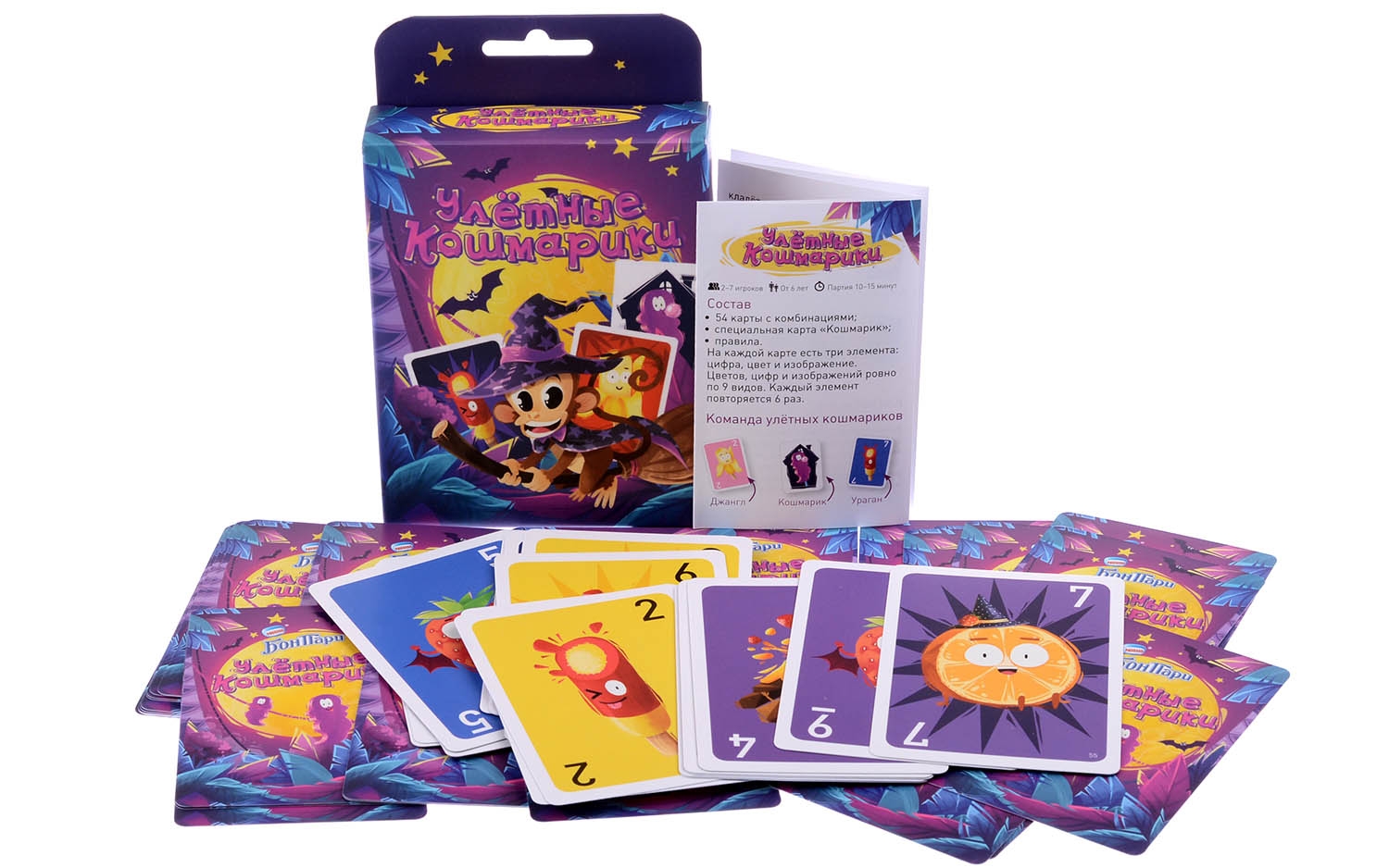 Настольные игры для детей Magellan, Настольная игра "Улетные кошмарики. Бон Пари"
Настольные игры для детей Magellan, Настольная игра "Улетные кошмарики. Бон Пари"