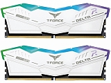 Team Group T-Force Delta RGB 32Gb DDR5 PC57600 7200MHz KIT2 White FF4D532G7200HC34ADC01