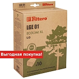 Filtero Пылесборники LGE 01 (10+фильтр) ECOLine XL