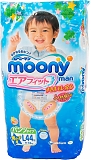 Moony Подгузники-трусики для мальчиков, L (9-14 кг) 44 шт.
