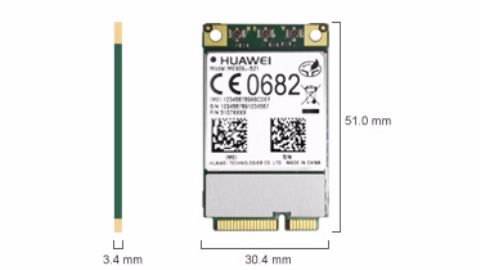 Huawei ME909u-521 3G/4G 100Mbps miniPCI-e 