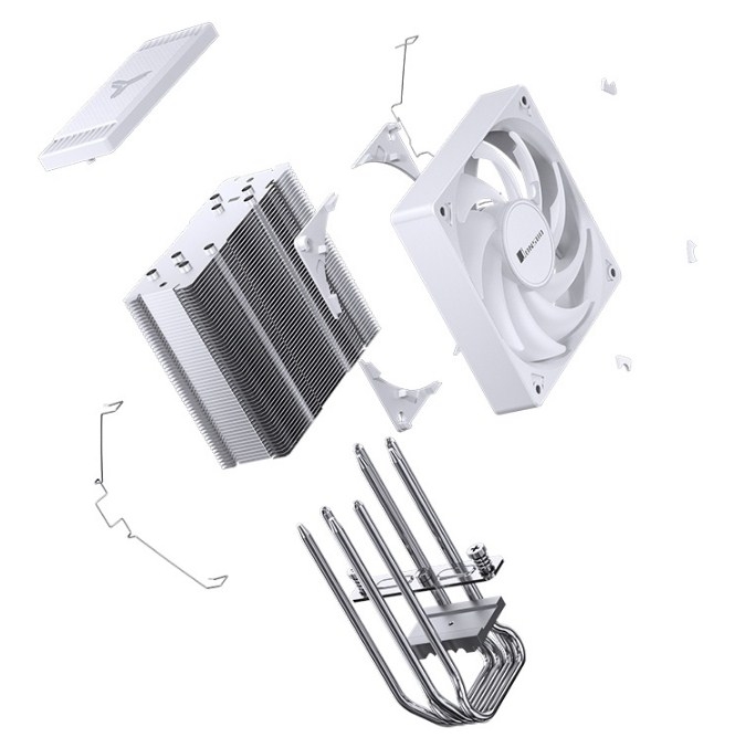 Jonsbo CR-1000 EVO Color White LGA1700/1200/115X/AM4