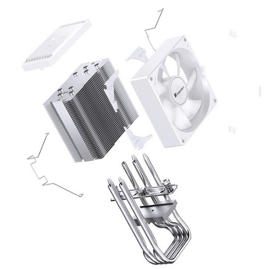 Jonsbo CR-1400 EVO Color White LGA1700/1200/115X/AM5/AM4