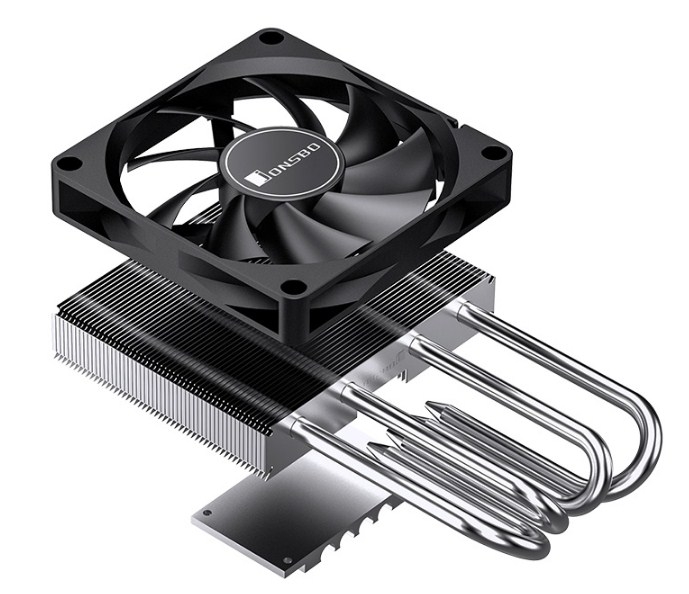 Jonsbo HP-400S Black, низкопрофильный, LGA1700/1200/115X/AM5/AM4