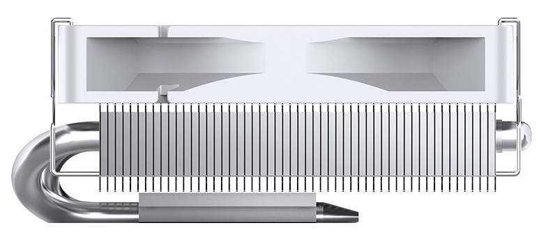 Jonsbo HP-400S White, низкопрофильный, LGA1700/1200/115X/AM5/AM4