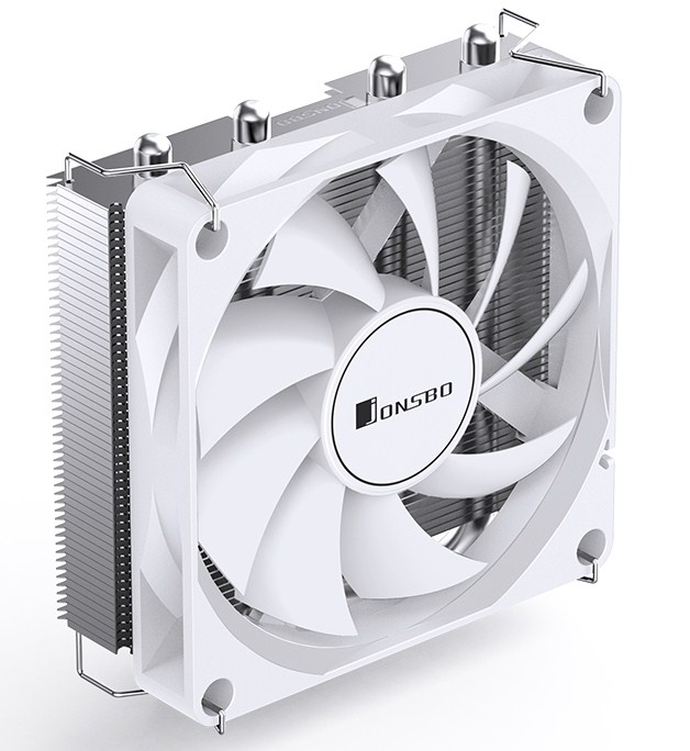 Jonsbo HP-400S White, низкопрофильный, LGA1700/1200/115X/AM5/AM4