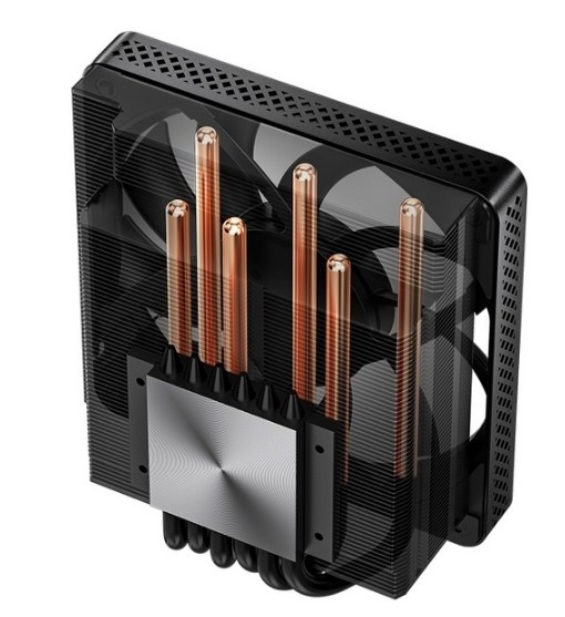 Jonsbo HX6200D Black, низкопрофильный, LGA1700/1200/115X/AM5/AM4