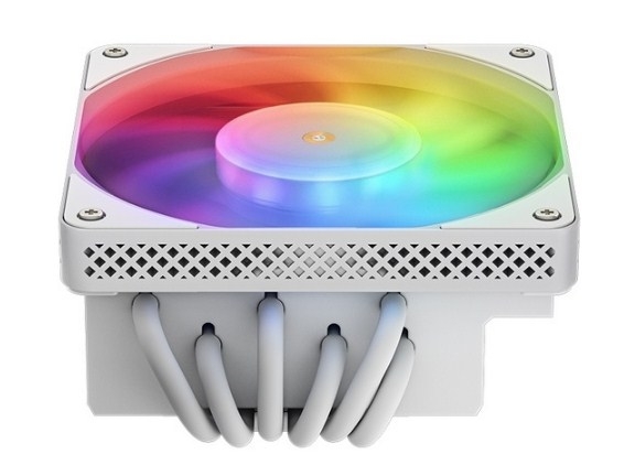 Jonsbo HX6200D White, низкопрофильный, ARGB, LGA1700/1200/115X/AM5/AM4