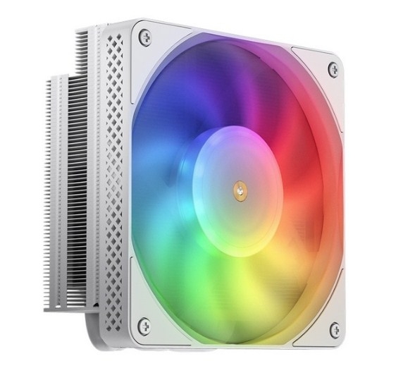 Jonsbo HX6200D White, низкопрофильный, ARGB, LGA1700/1200/115X/AM5/AM4