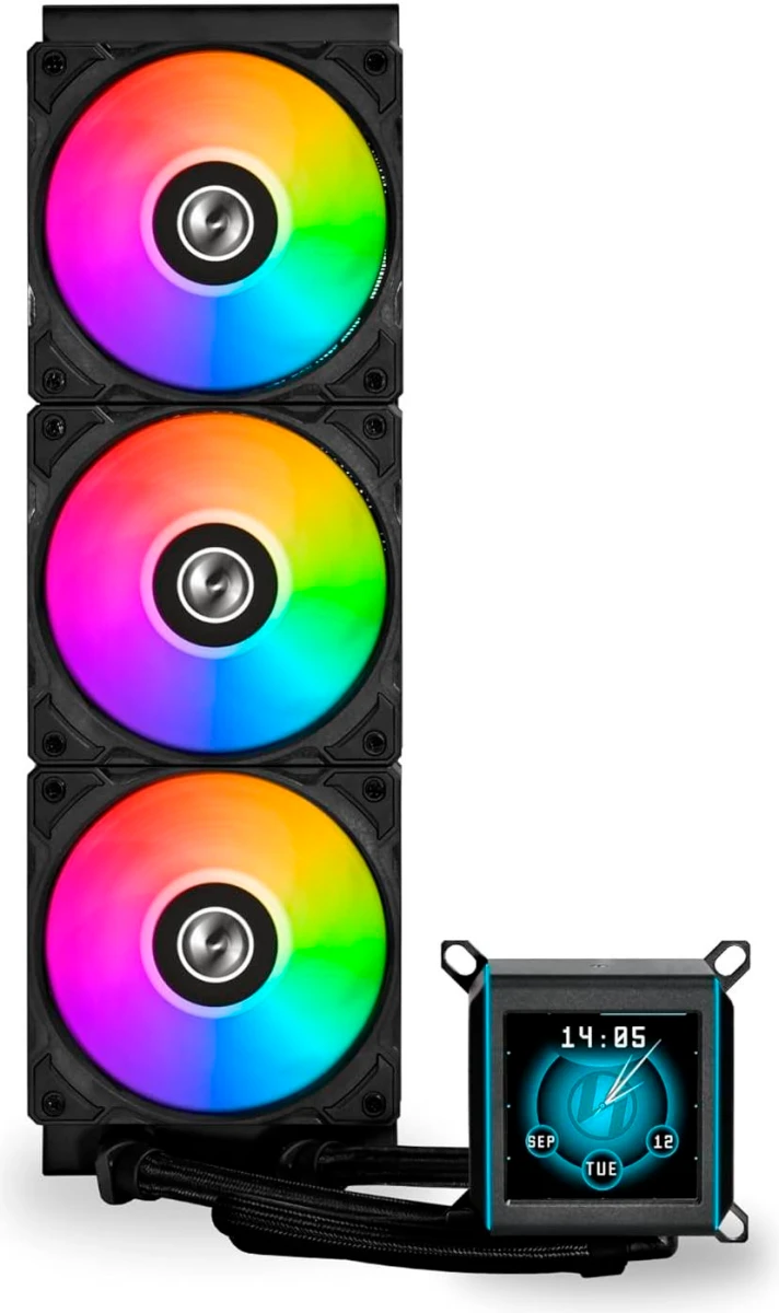 LIAN LI Galahad II LCD 360 Black (LGA 115x/1200, LGA 1700, 1851, AM4, AM5) G89.GA2ALCD36B.R0