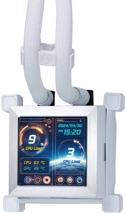 LIAN LI HydroShift LCD 360S White (AM4, AM5, LGA 1700) G89.GHSLCD36SW.R0