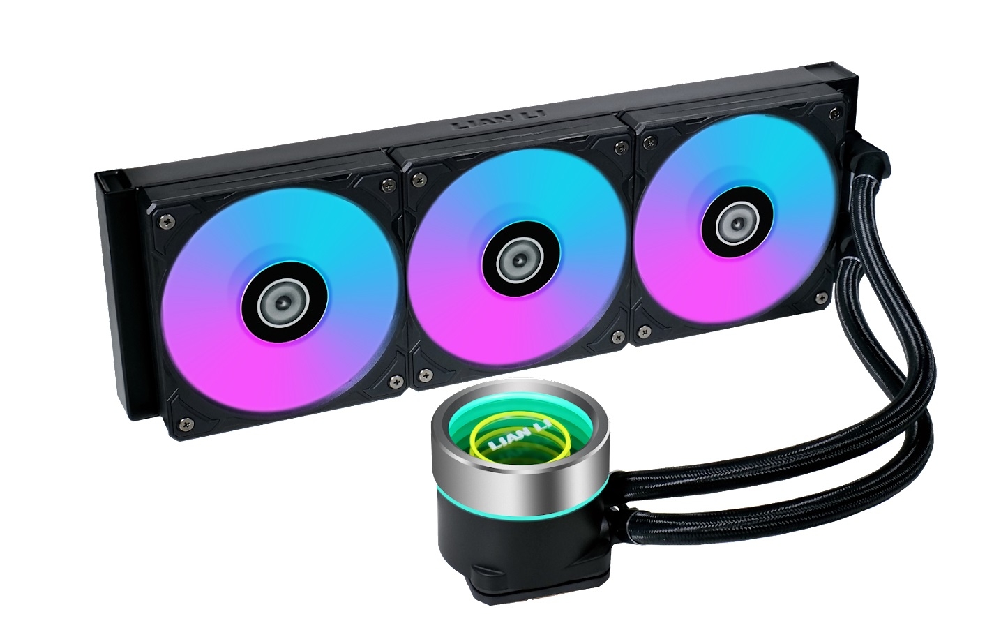 LIAN LI Galahad II Trinity 360 ARGB Black (LGA20XX/LGA1200/LGA115X/LGA1700/AM4/AM5) G89.GA2T36B.R0