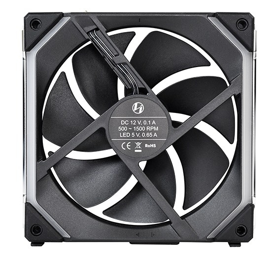LIAN LI UNI FAN SL120 Black G99.12UF1B.R0