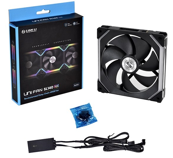 LIAN LI UNI FAN SL120 Black G99.12UF1B.R0