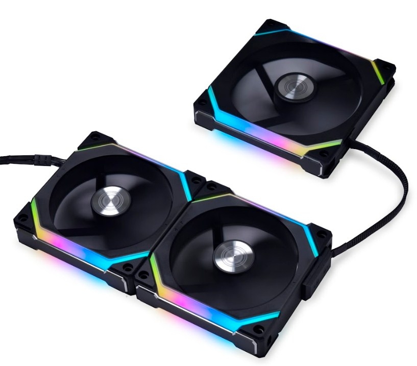 LIAN LI (3шт) UNI FAN SL120 V2 Black G99.12SLV23B.R0