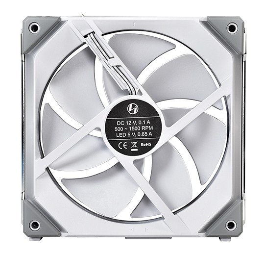 LIAN LI UNI FAN SL120 White G99.12UF1W.R0