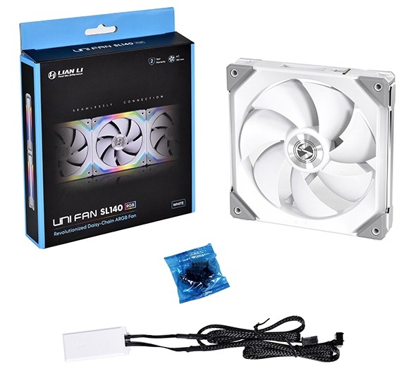 LIAN LI UNI FAN SL120 White G99.12UF1W.R0