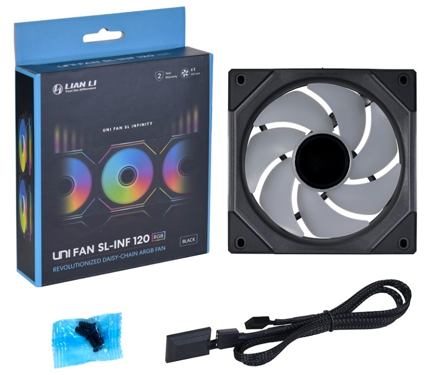 LIAN LI UNI FAN SL-INF 120 Black G99.12SLIN1B.R0
