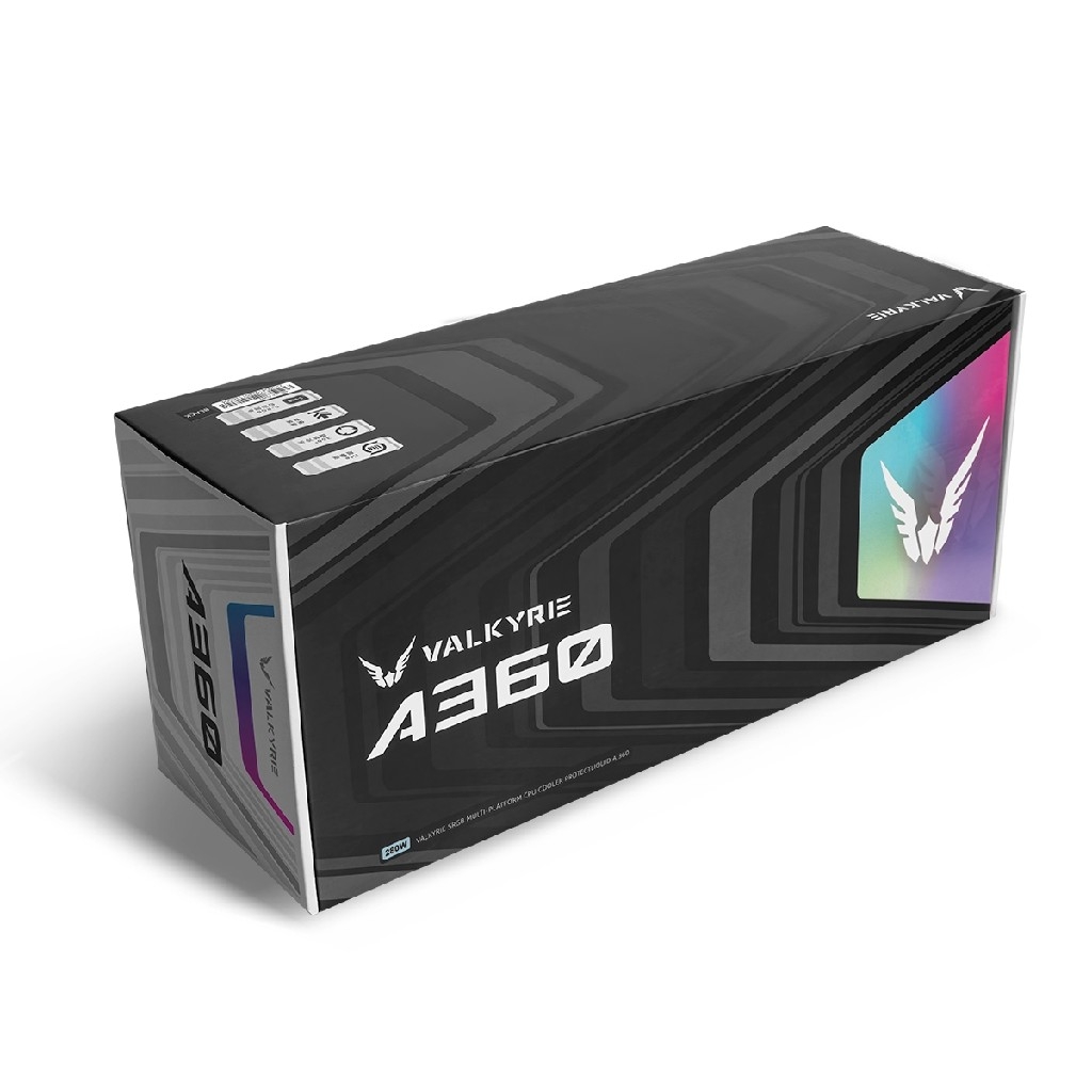 Valkyrie A360 ARGB Black (LGA20XX/LGA1200/LGA115X/LGA1700/AM4/AM5)