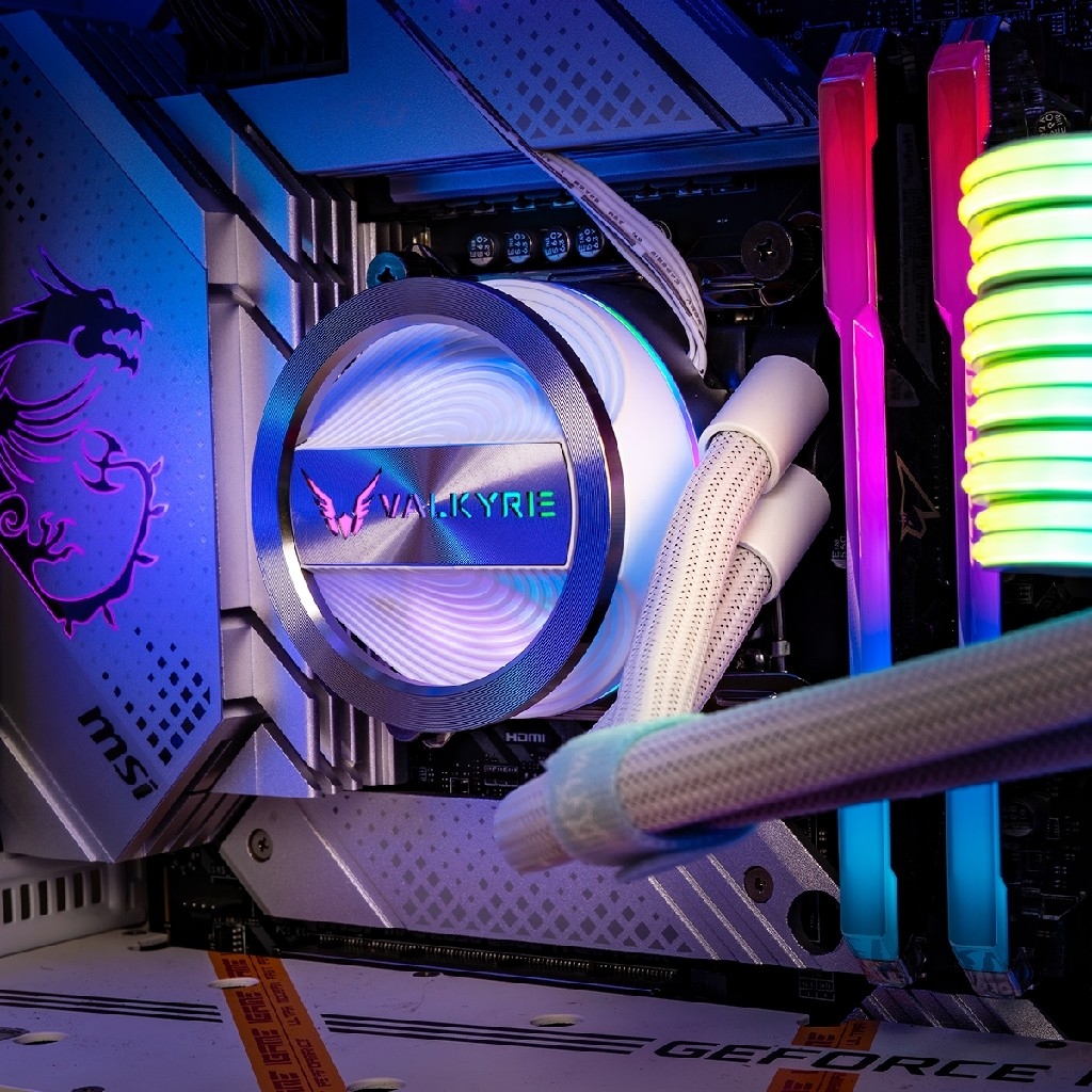 Valkyrie Dragonfang 240 White (LGA20XX/LGA1200/LGA115X/LGA1700/AM4/AM5)