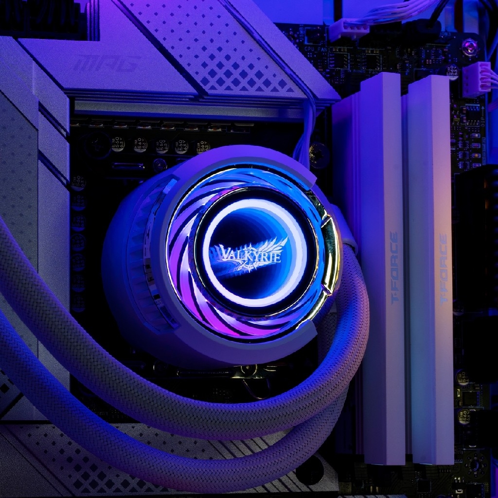 Valkyrie Jarn 240 ARGB White (LGA20XX/LGA1200/LGA115X/LGA1700/AM4/AM5)