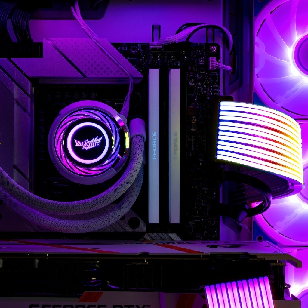 Valkyrie Jarn 240 ARGB White (LGA20XX/LGA1200/LGA115X/LGA1700/AM4/AM5)