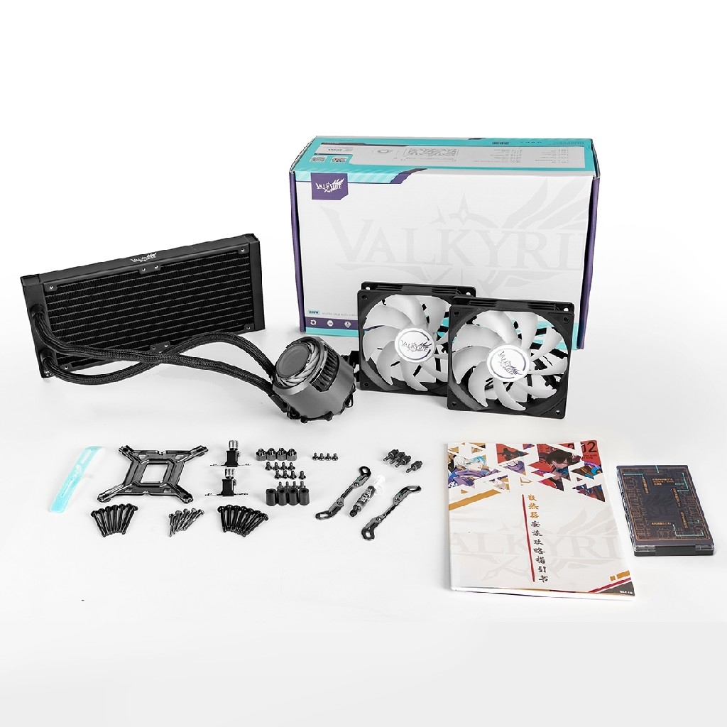 Valkyrie Jarn 240 ARGB Black (LGA20XX/LGA1200/LGA115X/LGA1700/AM4/AM5)