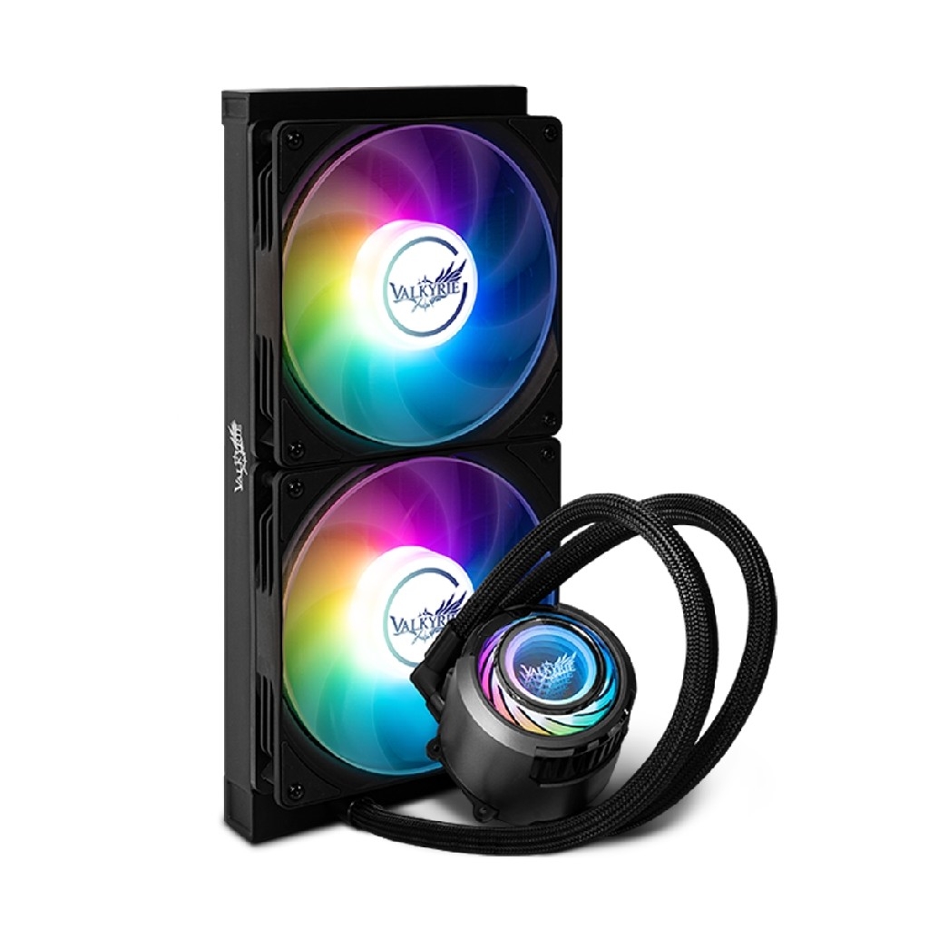 Valkyrie Jarn 280 ARGB Black (LGA20XX/LGA1200/LGA115X/LGA1700/AM4/AM5)