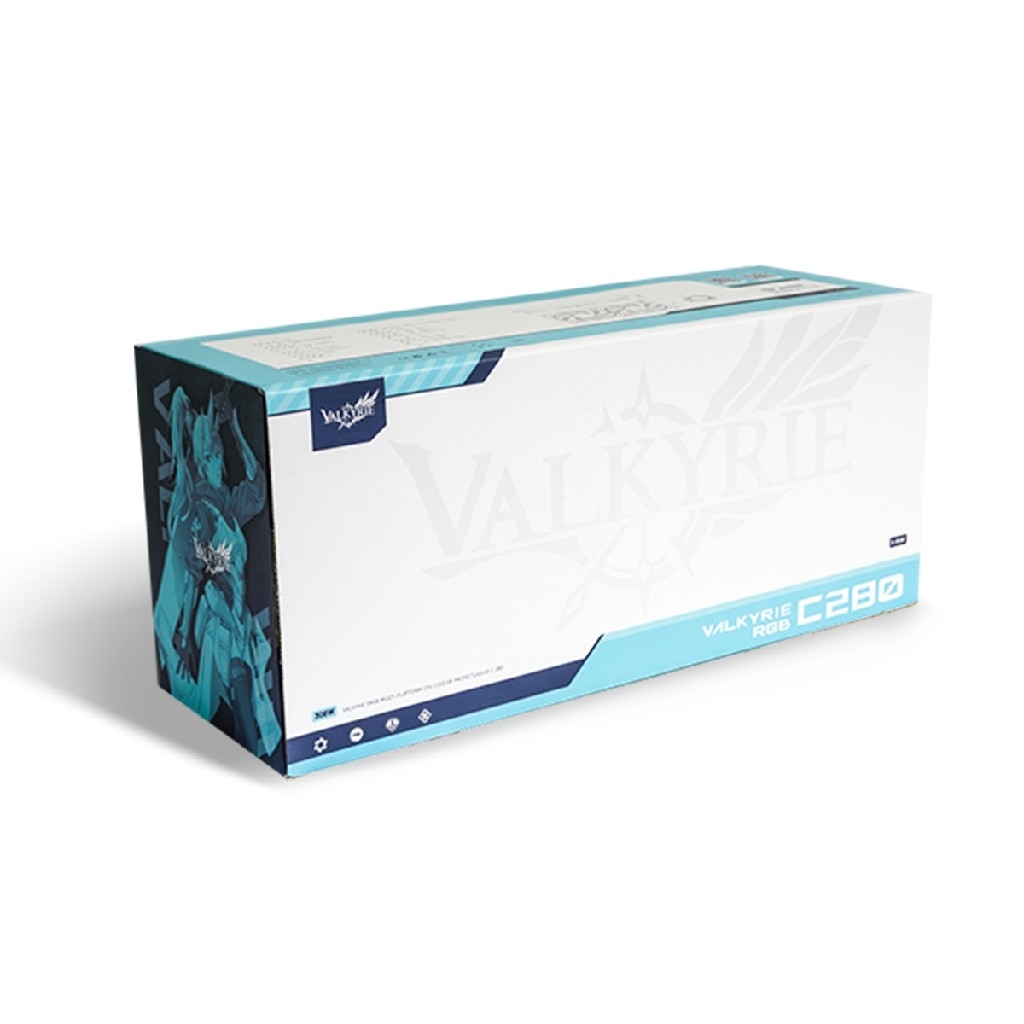 Valkyrie Jarn 280 ARGB Black (LGA20XX/LGA1200/LGA115X/LGA1700/AM4/AM5)