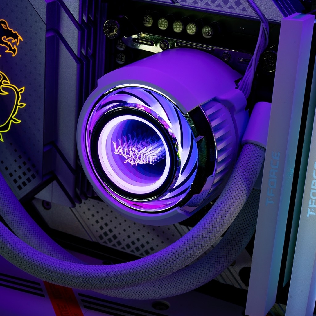 Valkyrie Jarn 280 ARGB White (LGA20XX/LGA1200/LGA115X/LGA1700/AM4/AM5)
