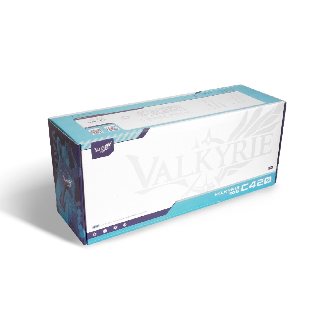 Valkyrie Jarn 420 ARGB Black (LGA20XX/LGA1200/LGA115X/LGA1700/AM4/AM5)