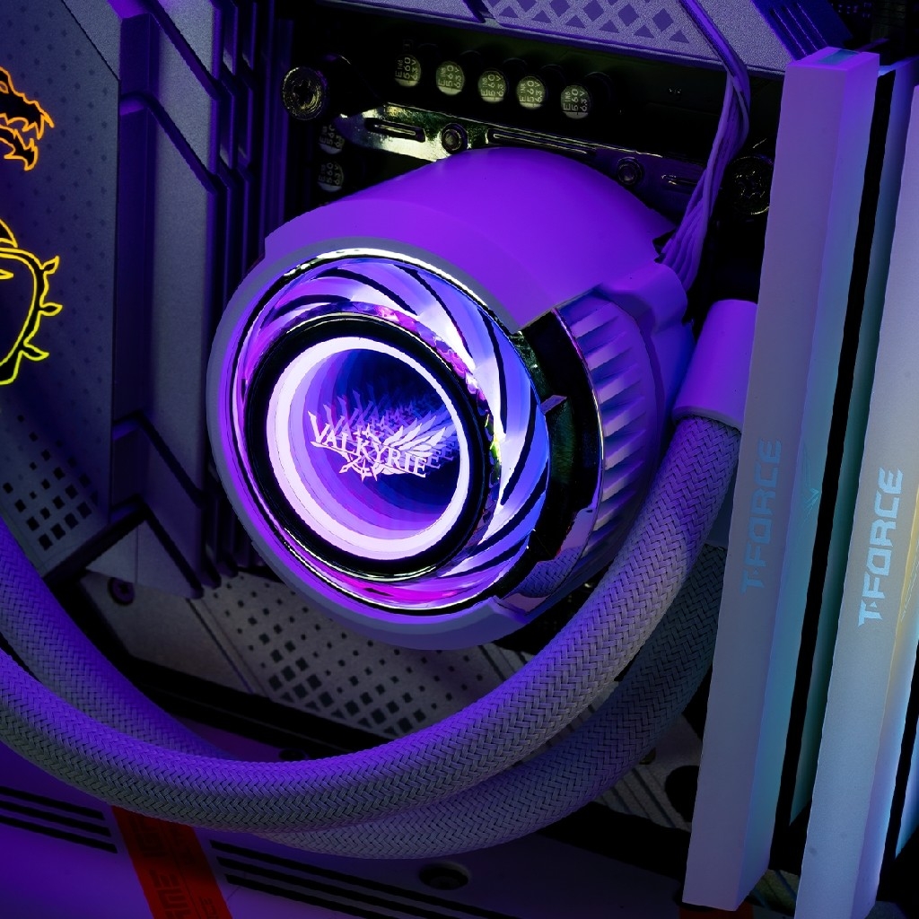 Valkyrie Jarn 420 ARGB White (LGA20XX/LGA1200/LGA115X/LGA1700/AM4/AM5)