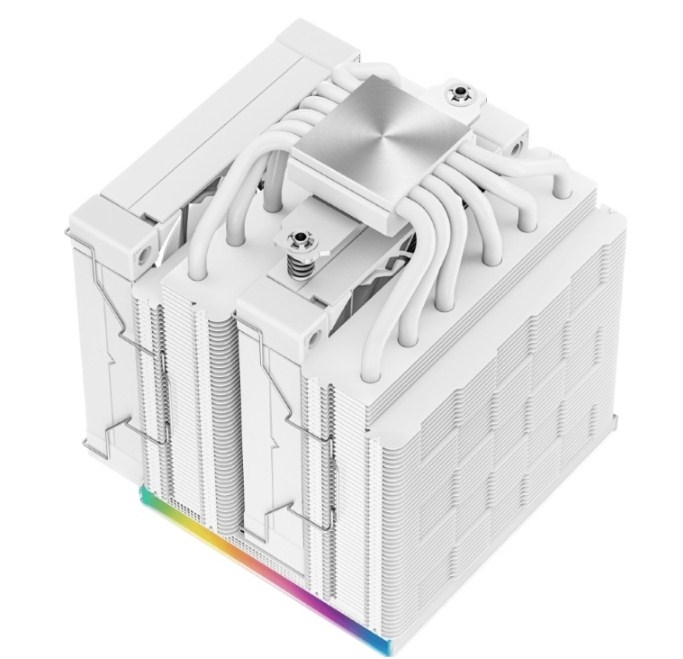 Deepcool AK620 DIGITAL WH LGA20xx/1700/1200/115X/AM5/AM4
