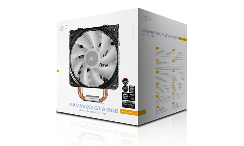 Deepcool GAMMAXX GT A-RGB LGA20XX/1366/115X/AM4/AM3/+/AM2/+/FM2/+/FM1