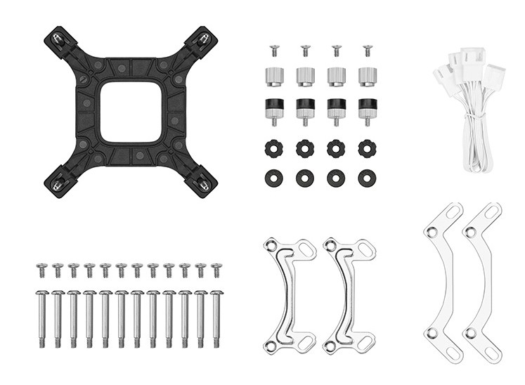 Deepcool LE360 V2 WH (LGA115X/LGA1200/LGA1700/LGA1851/AM4/AM5)