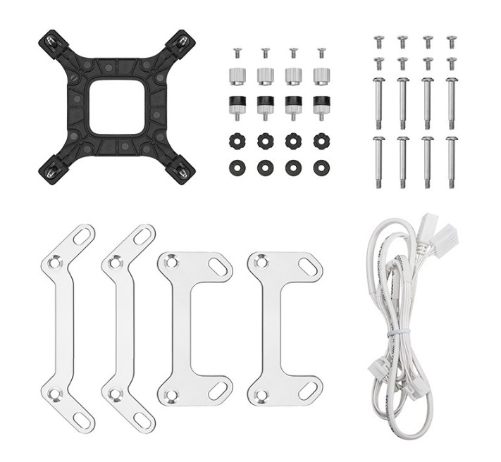 Deepcool LQ240 ARGB WH (AM4, AM5, LGA 1150, LGA 1151, LGA 1155, LGA 1200, LGA 1700, LGA 1851)