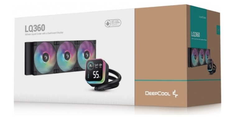 Deepcool LQ360 ARGB (LGA115X/LGA1200/LGA1700/LGA1851/AM4/AM5)
