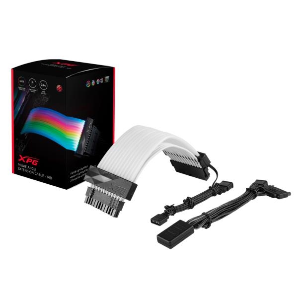 ADATA Кабель питания для материнской платы с RGB подсветкой XPG ARGBEXCABLE-MB-BKCWW