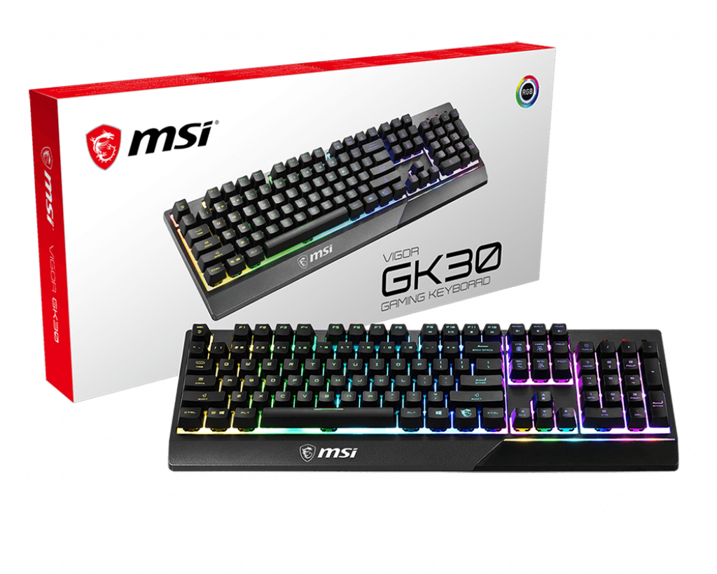 MSI Игровая Vigor GK30 Black USB